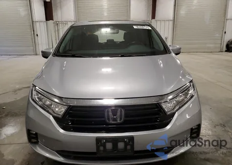 2022 Honda Odyssey Touring from USA, damaged, VIN 5FNRL6H80NB013416